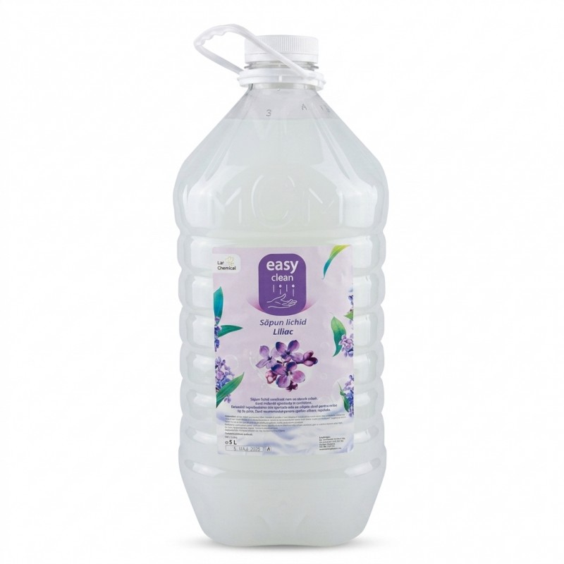 Sapun lichid de maini pentru dispensere parfum liliac 5 litri Easy Clean